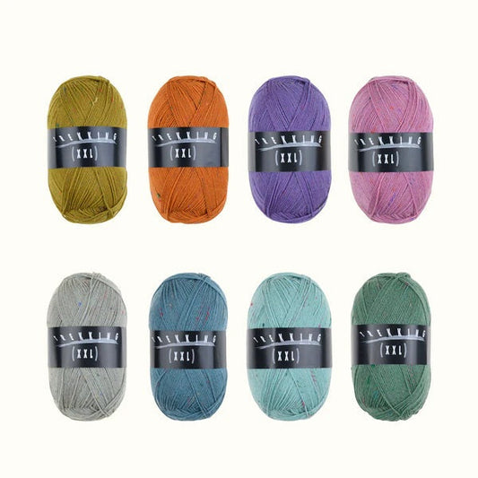 【再入荷】アトリエ ツィトロン ソックヤーン トレッキング ツイード｜大人のための上品なツイードソックヤーン