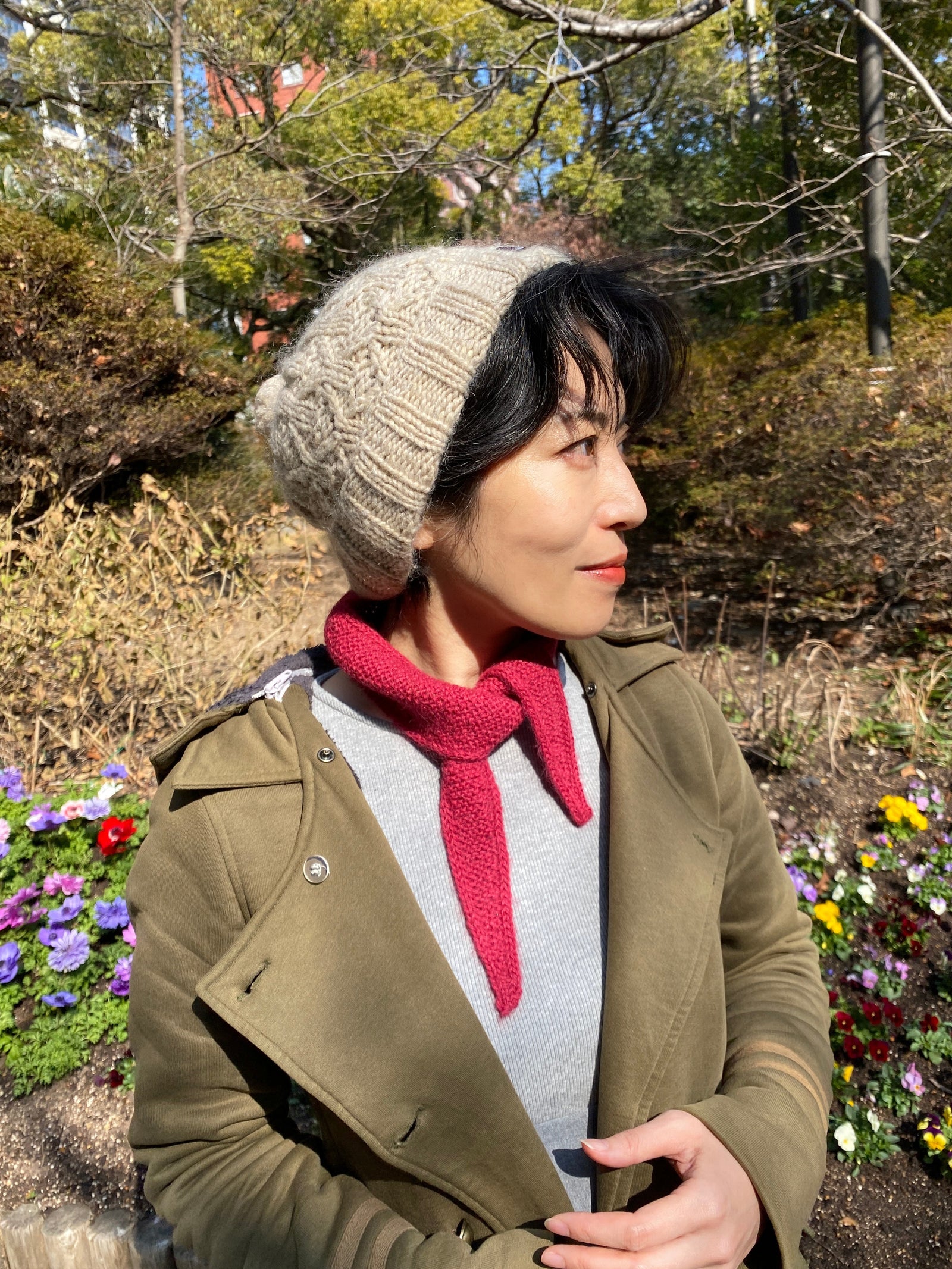 miconoの糸で編める「ソフィースカーフ」を集めました｜プチニット人気デザイン