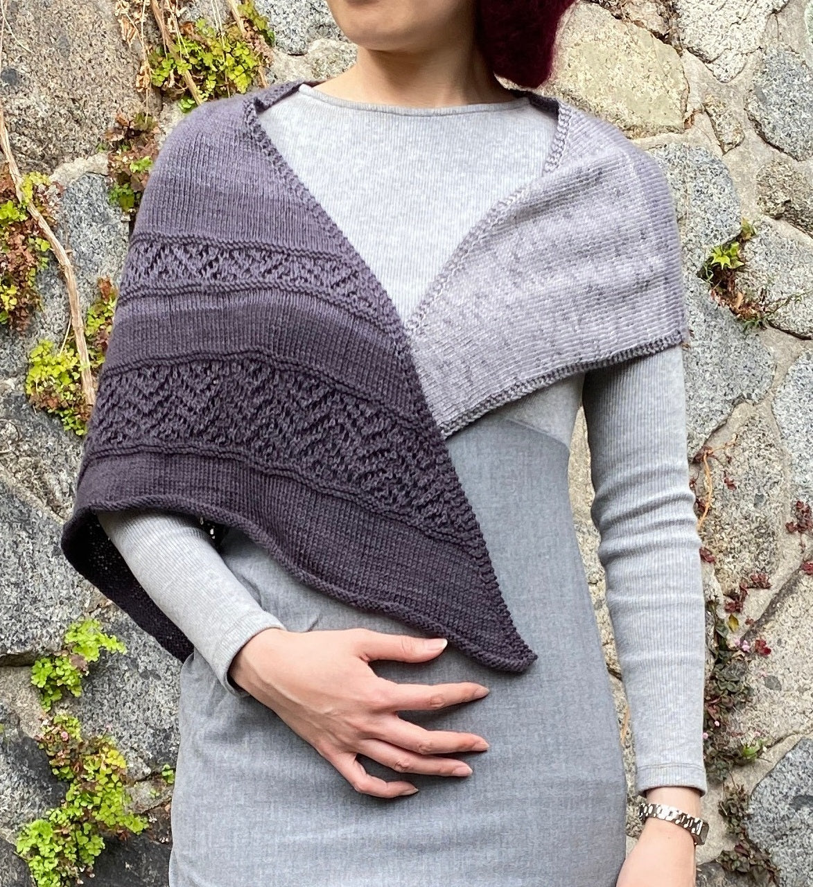 【無料】グラデーションを楽しむインフィニート ショール