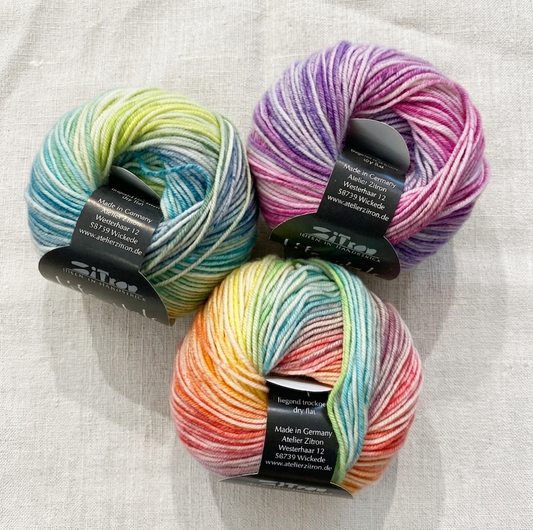 完売続出の「春色」ドイツ毛糸が到着！チクチクしない最高級メリノで編む、大人のソフィースカーフ