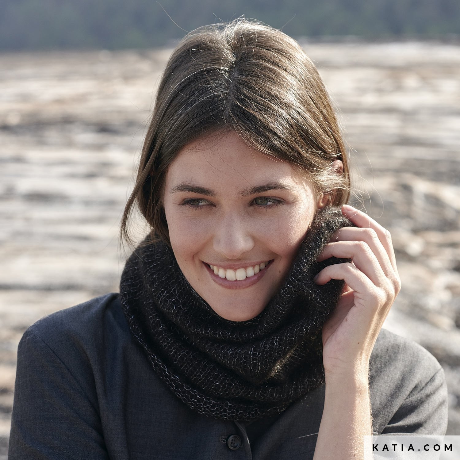 【無料】ふんわり仕上がる 1かせスヌード