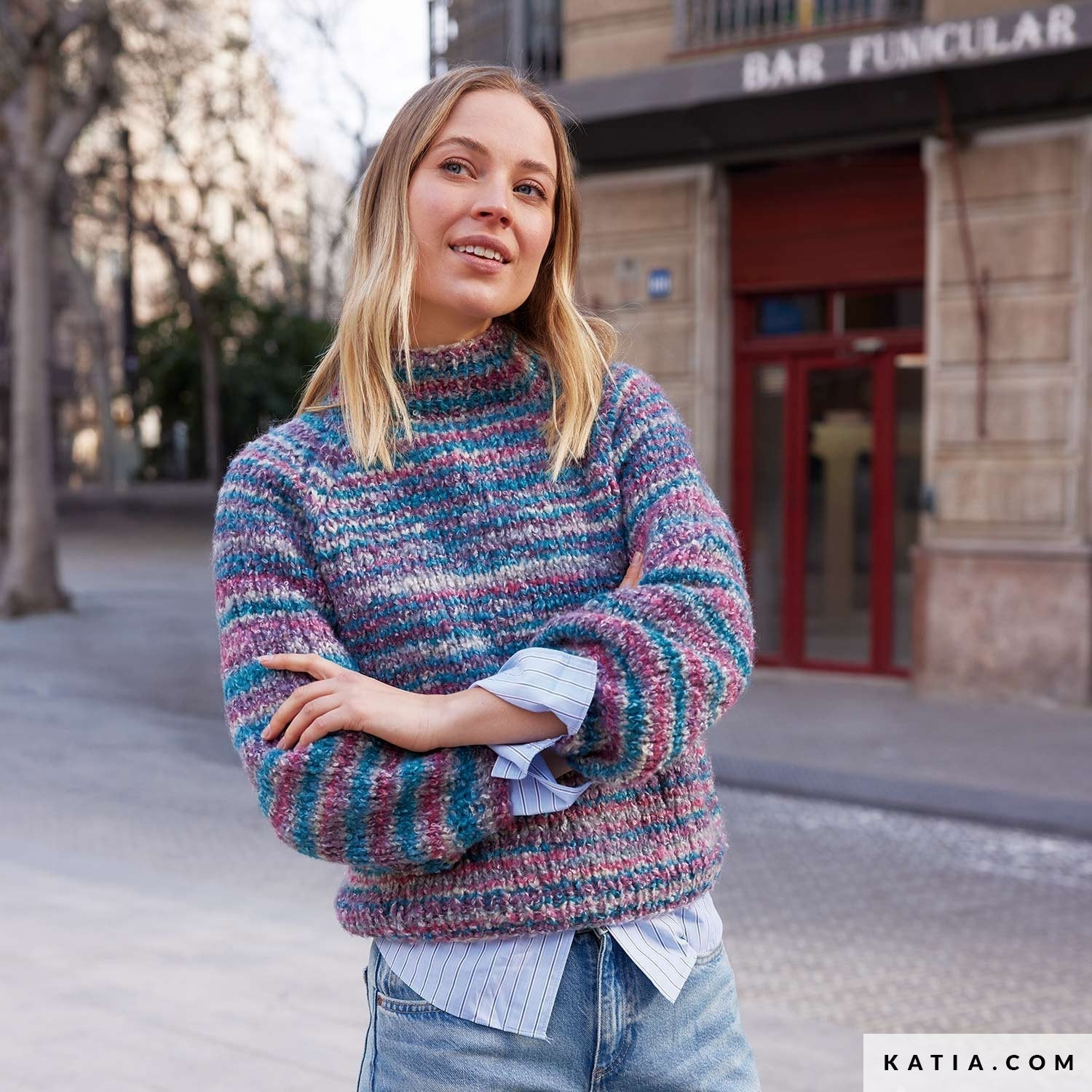 【無料】シブヤで編む やさしい着心地のトップダウン