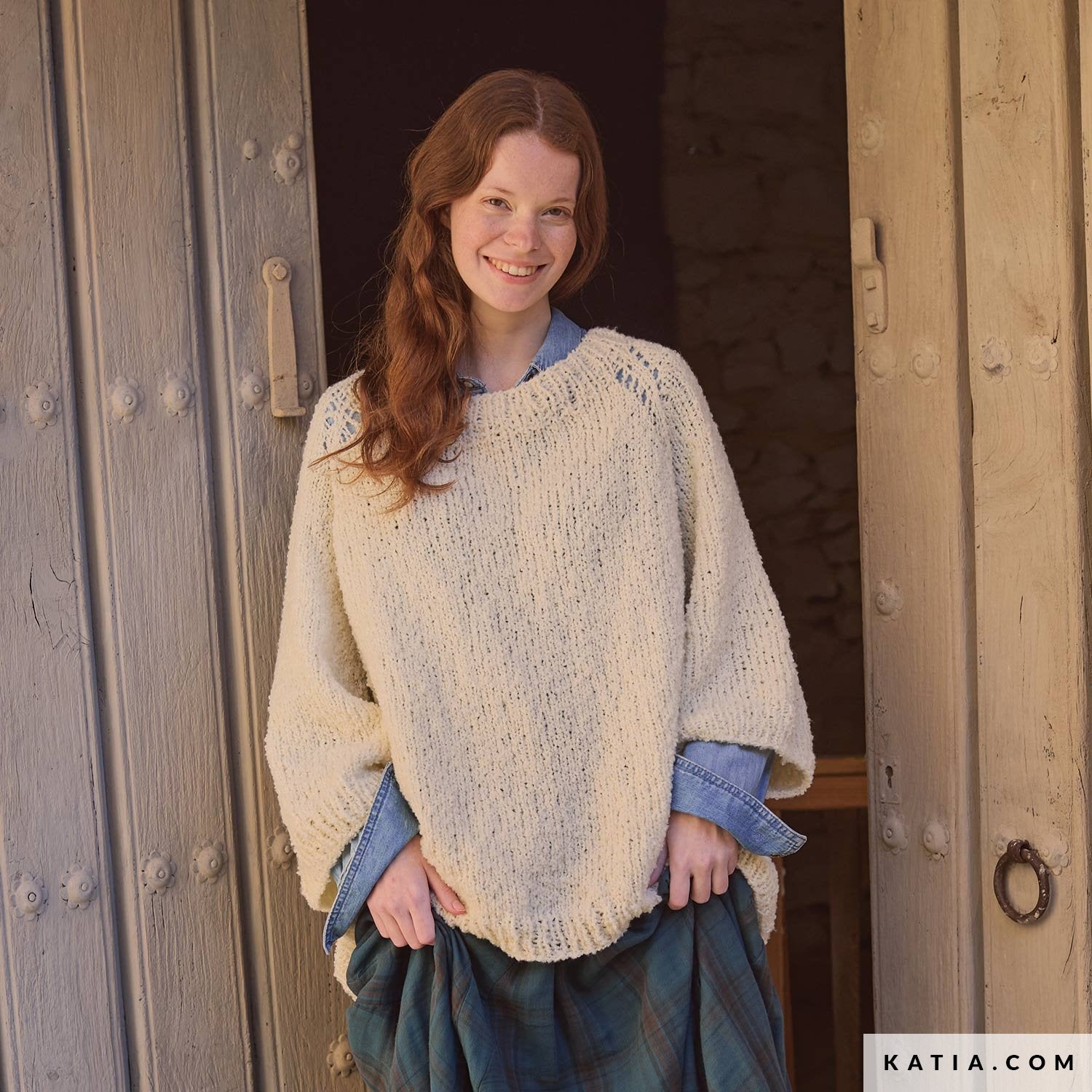 【無料】スッスーロで編む ふわ軽トップダウン