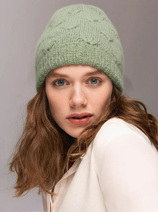 毛糸1玉で編める帽子「ダンデライオン・ビーニー」｜日本語パターン無料ダウンロード