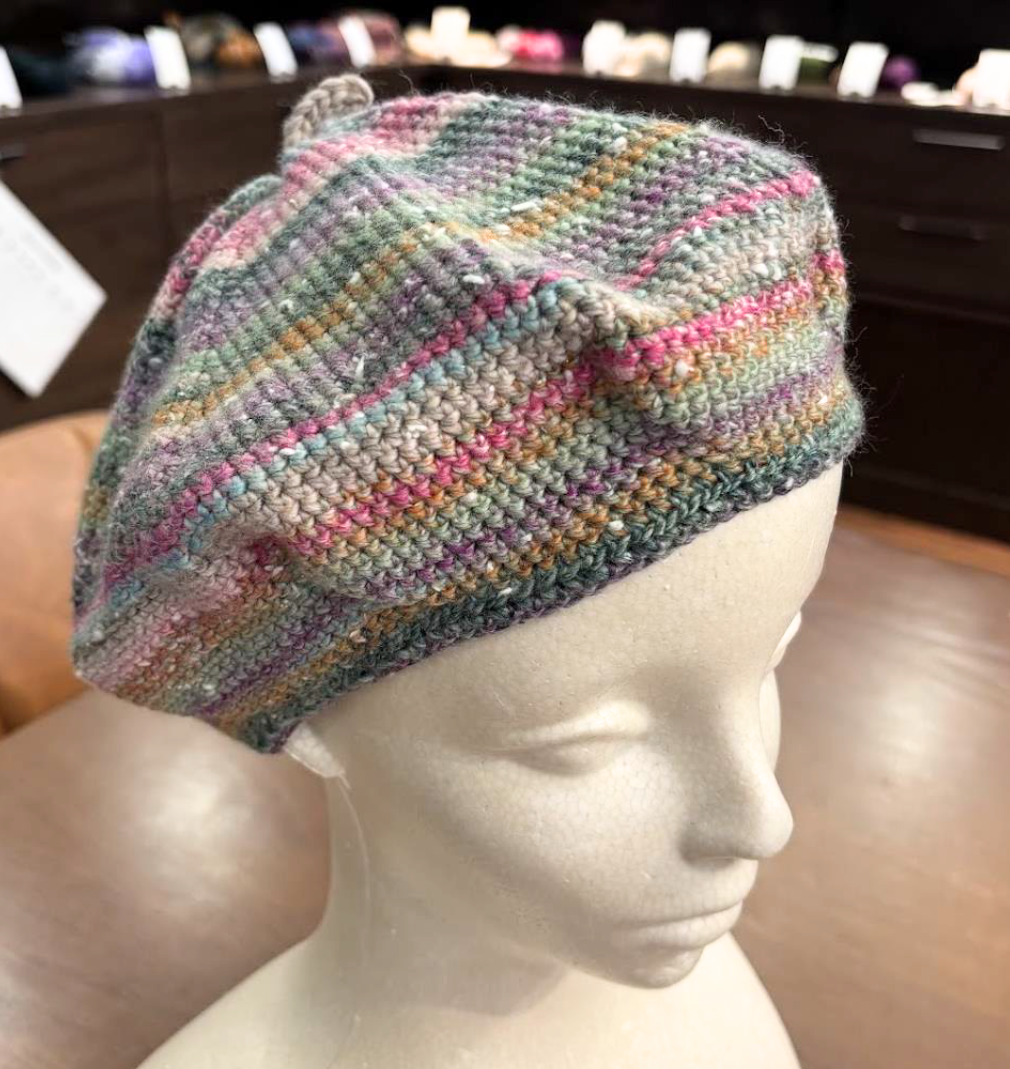 【無料】Katia カティア ゼッケイで編むカボチャベレー帽