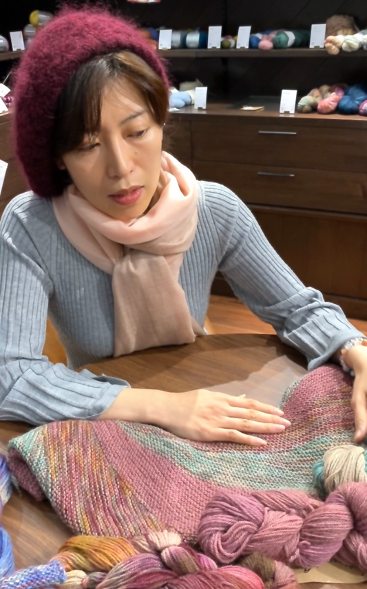 【再入荷】自分だけの表現を愉しむ、ウルグアイの手染め糸。
