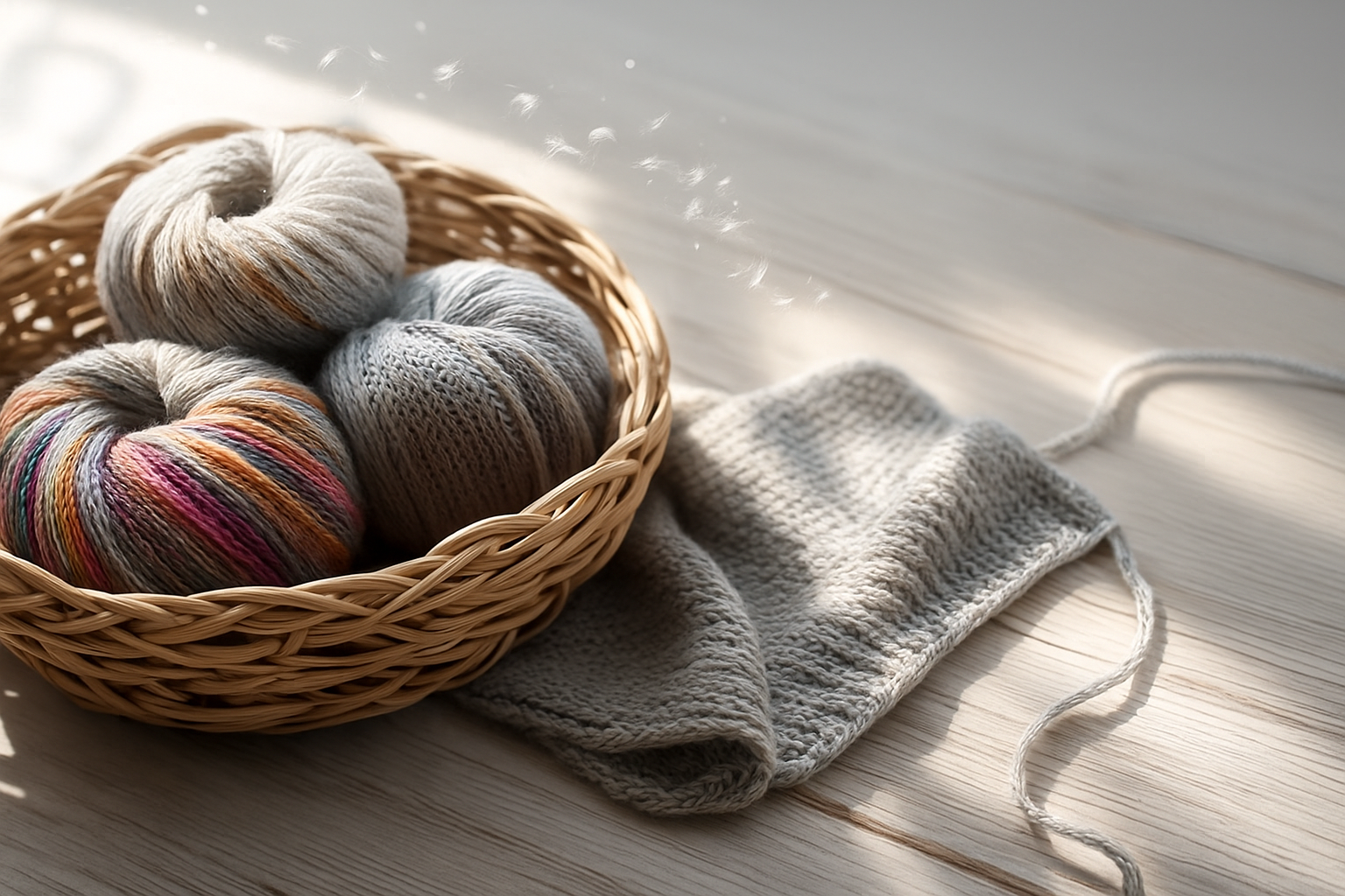 編み物がもっと快適になる「チェーン撚り糸」とは？軽い・編みやすい・仕上がりが美しい理由