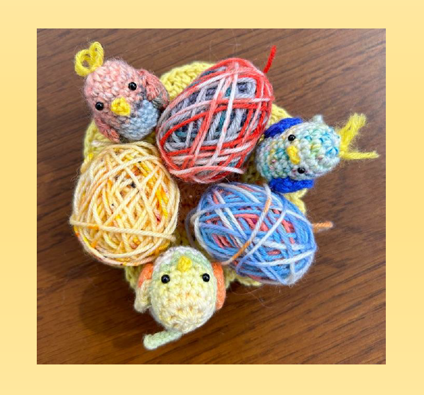 miconoオリジナル編みぐるみキット「小鳥ちゃんキット」再入荷のお知らせ