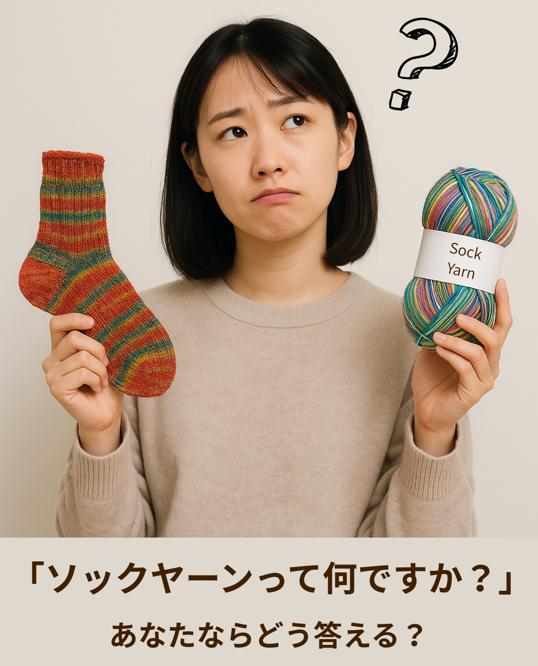 ソックヤーンとは？普通の毛糸との違いを分かりやすく解説
