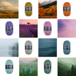 上品な彩りを宿す希少ツイードソックヤーン｜トレッキング XXL ツイード｜Atelier Zitron：アトリエ ツィトロン