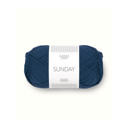 重ねて使える極細メリノ｜サンデー｜Sandnes Garn：サンネスガルン