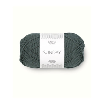 静かなラグランスリーブの《ピア》セーター キット（毛糸とダウンロードパターン付き）【即日発送】