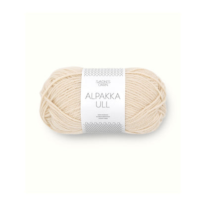 ソフィー フードとソフィー ショール 公式使用糸｜アルパカ ウール（Alpakka Ull）｜Sandnes Garn：サンネスガルン