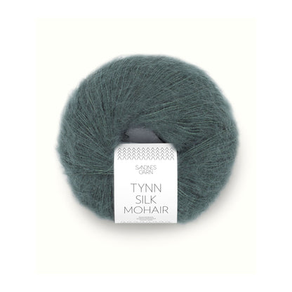 静かなラグランスリーブの《ピア》セーター キット（毛糸とダウンロードパターン付き）【即日発送】