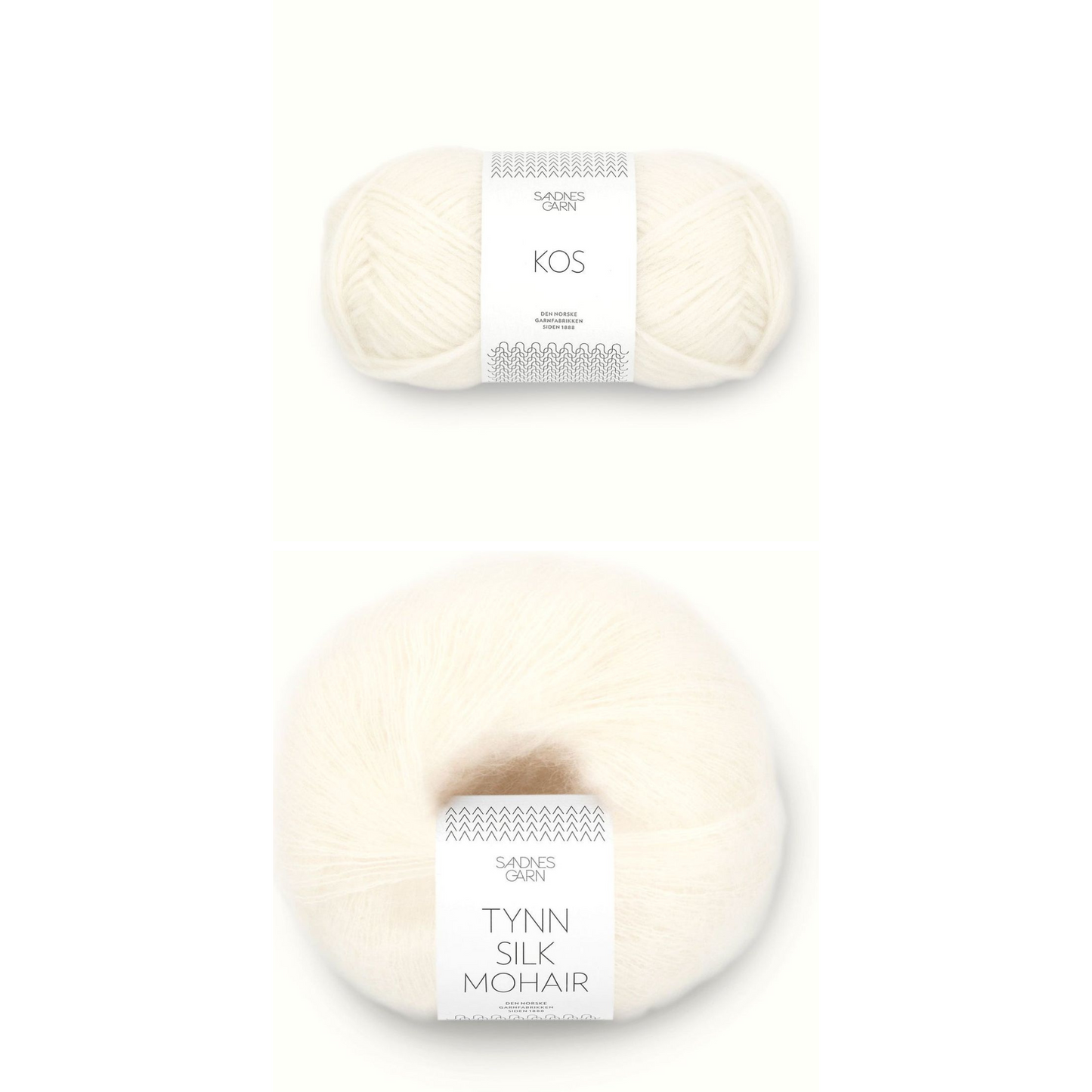 北欧の洗練されたデザイン｜ホリデースリップオーバー【ナチュラル】毛糸 & 日本語文章パターン付きキット｜PetiteKnit：プチニット 【即日発送】