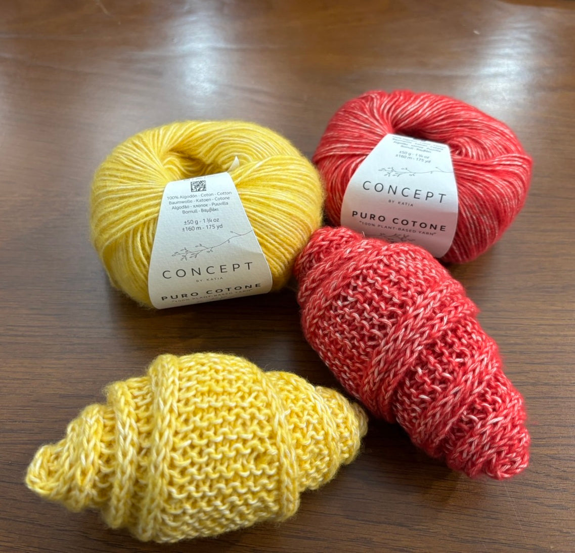 まるで極上ウールのようなコットン糸 ピュロ コトーネ Katia：カティア