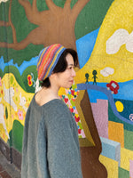 1玉を2本どりにしてベレー帽も編める オーガニックコットン ソックヤーン｜フェア コットンストレッチ｜Katia：カティア