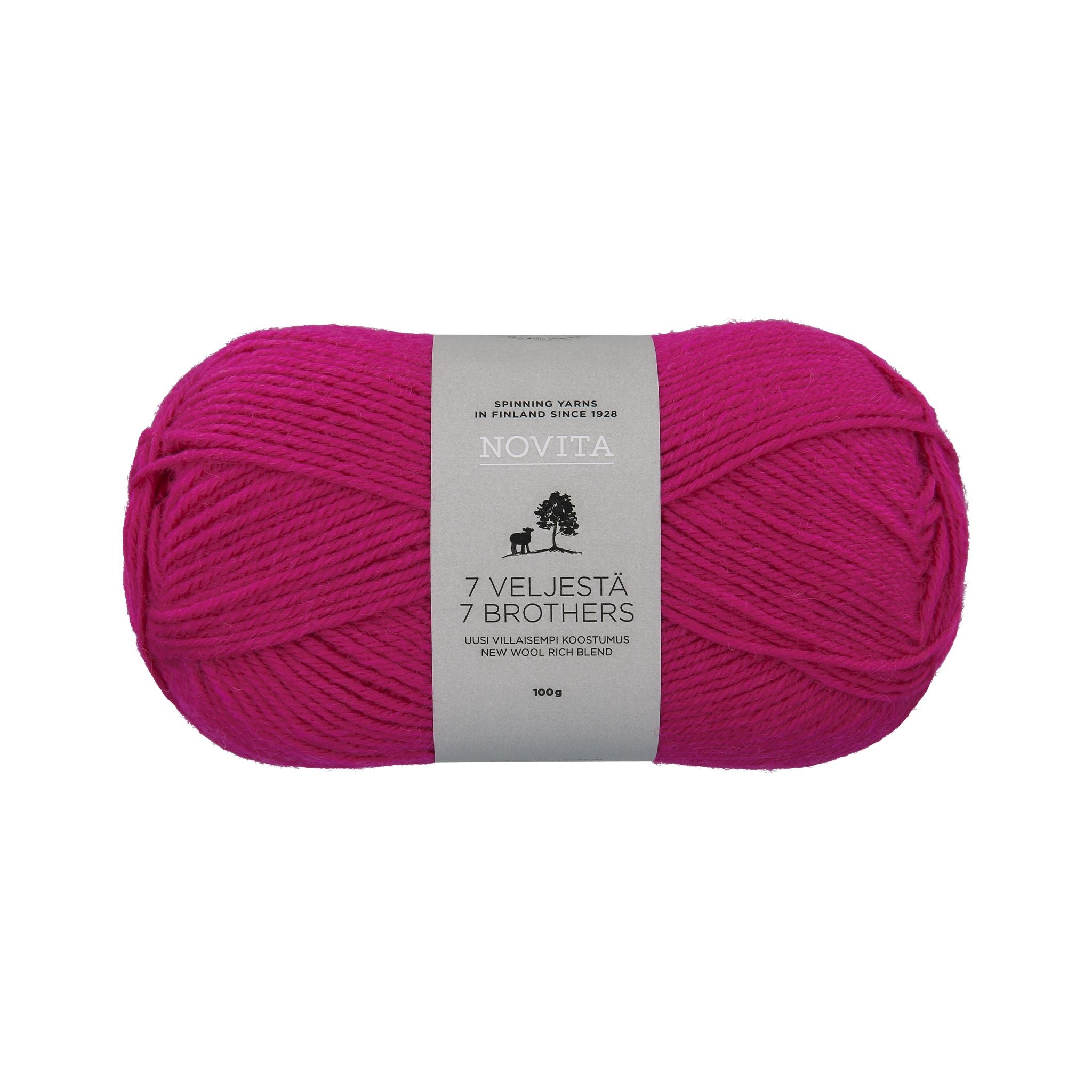 北欧で長く選ばれてきたソックヤーン (編み図プレゼント中)｜セブン