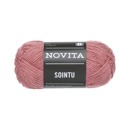 透かし模様を楽しむ Women's クロッシェトップ キット（毛糸とダウンロードパターン付き）NOVITA：ノヴィータ