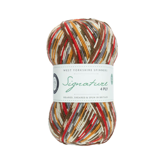 英国の鳥を編む｜シグネチャー 4ply カントリーバード｜West Yorkshire Spinners：ウエストヨークシャースピナーズ