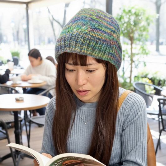 段染め毛糸コットン 混紡糸 カティア ボンサイ