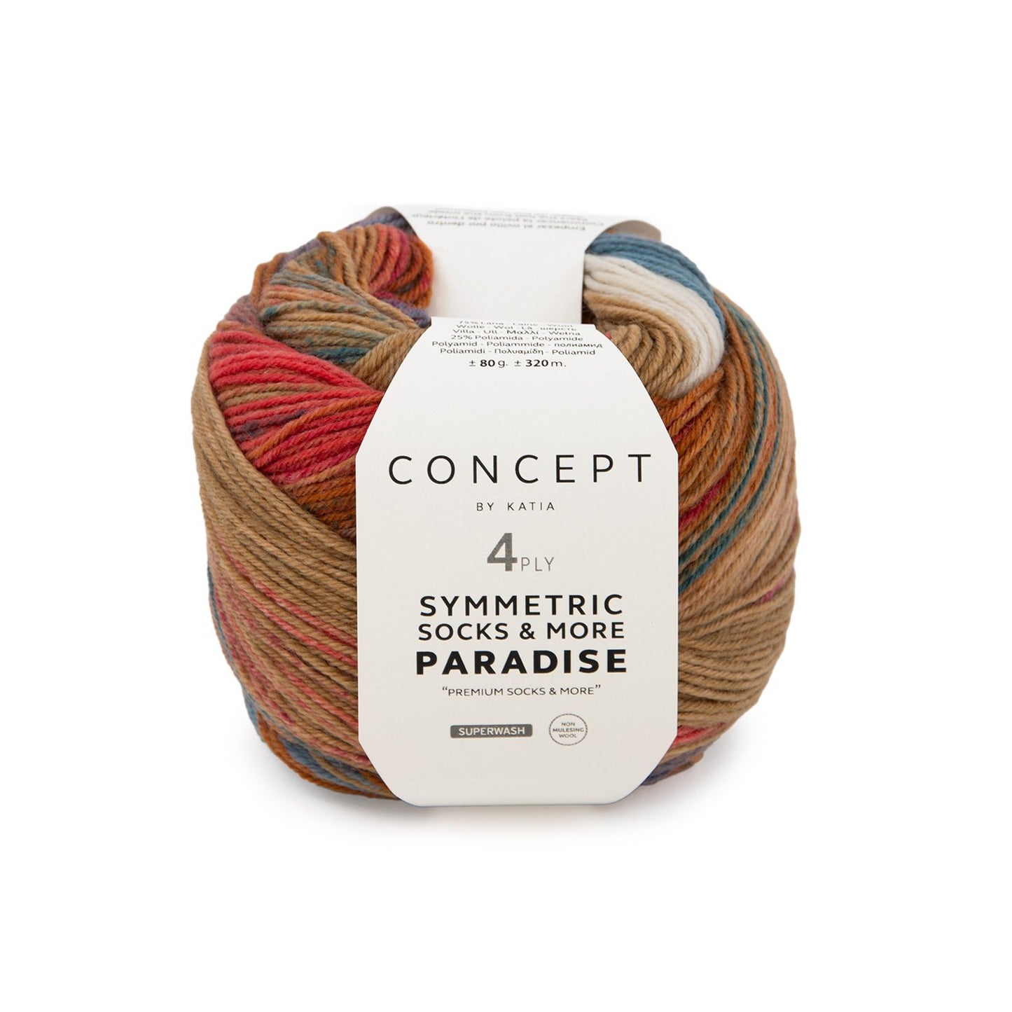 ソックス & モア パラダイス 【無料マフラー パターン付き】|  Katia：カティア【即日発送】