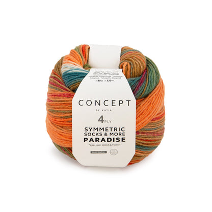 ソックス & モア パラダイス 【無料マフラー パターン付き】|  Katia：カティア【即日発送】