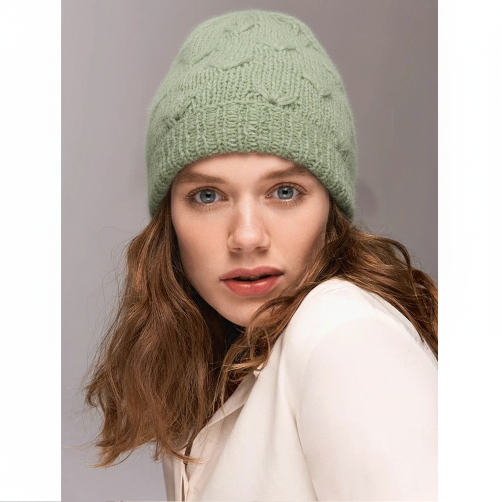 Sandnes Garn：サンネスガルン コス ダンデライオン ビーニー 毛糸 & 日本語パターン付きキット