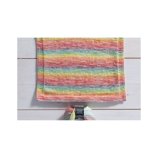 首元に春の彩りを｜ソフィースカーフ【段染め】毛糸 & 文章パターン付きキット｜PetiteKnit：プチニット