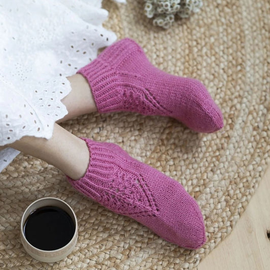 NOVITA：ノヴィータ セブンブラザーズ マドレーヌソックス 毛糸 & 日本語パターン付きキット