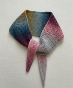 グラデーションが魅せる｜ソフィースカーフ【グラデーション】毛糸 & 文章パターン付きキット｜PetiteKnit：プチニット【即日発送】