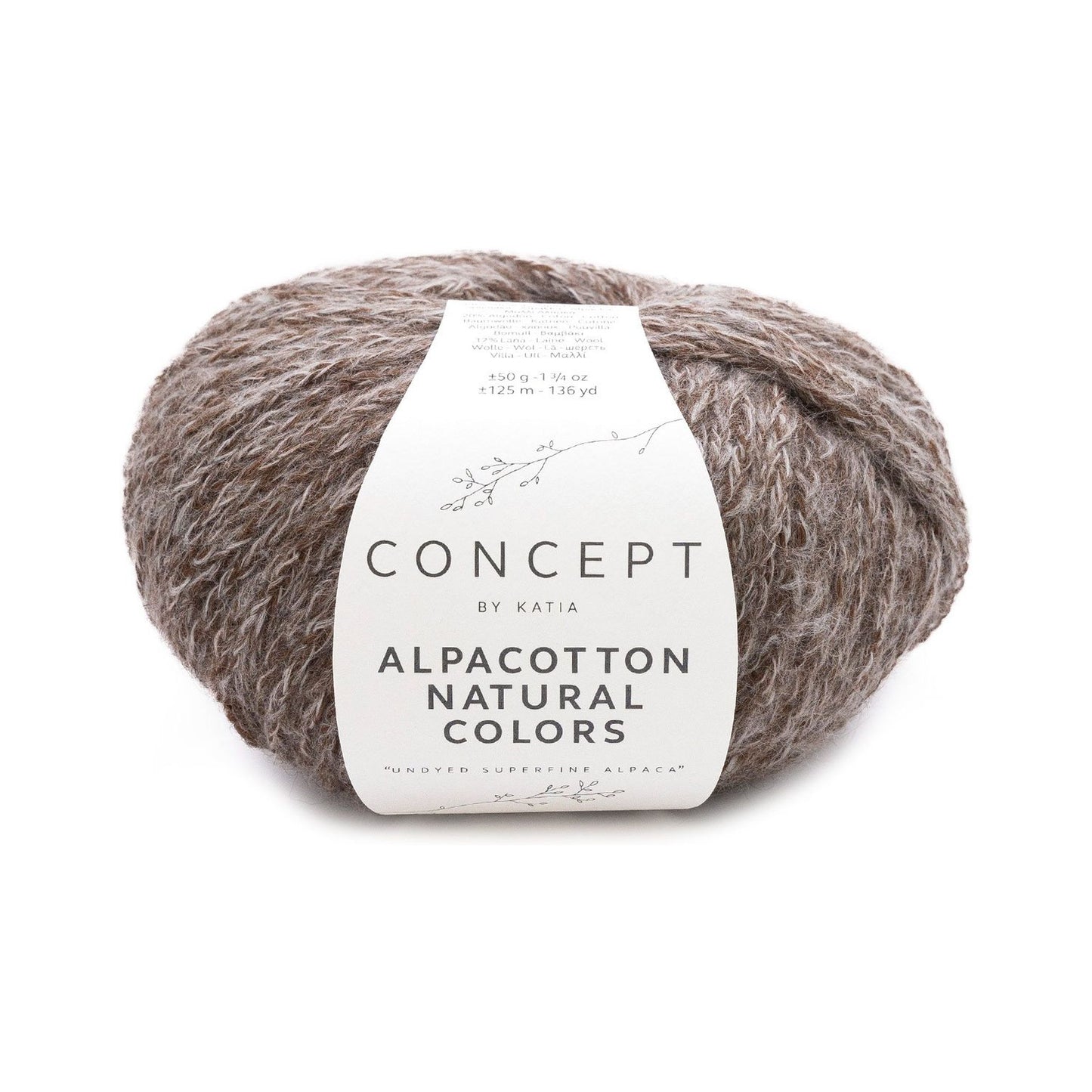 Katia：カティア アルパコットン ナチュラルカラーズ