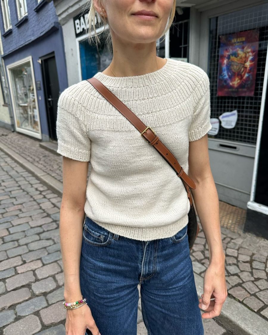 日本語文章パターン｜Anker’s Summer Shirt（アンカーズ・サマー・シャツ）｜petiteknit：プチニット