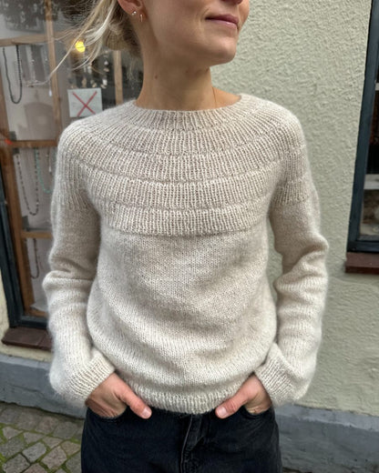 日本語文章パターン｜Anker's Sweater - My Size（アンカーズ・セーター・マイサイズ）｜petiteknit：プチニット ID: 20422