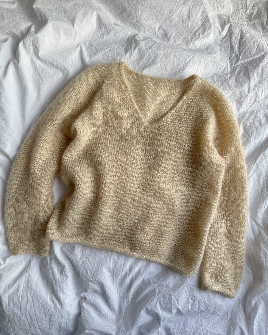 日本語文章パターン｜Cumulus Blouse（キュムラス・ブラウス）｜petiteknit：プチニット ID: 20423