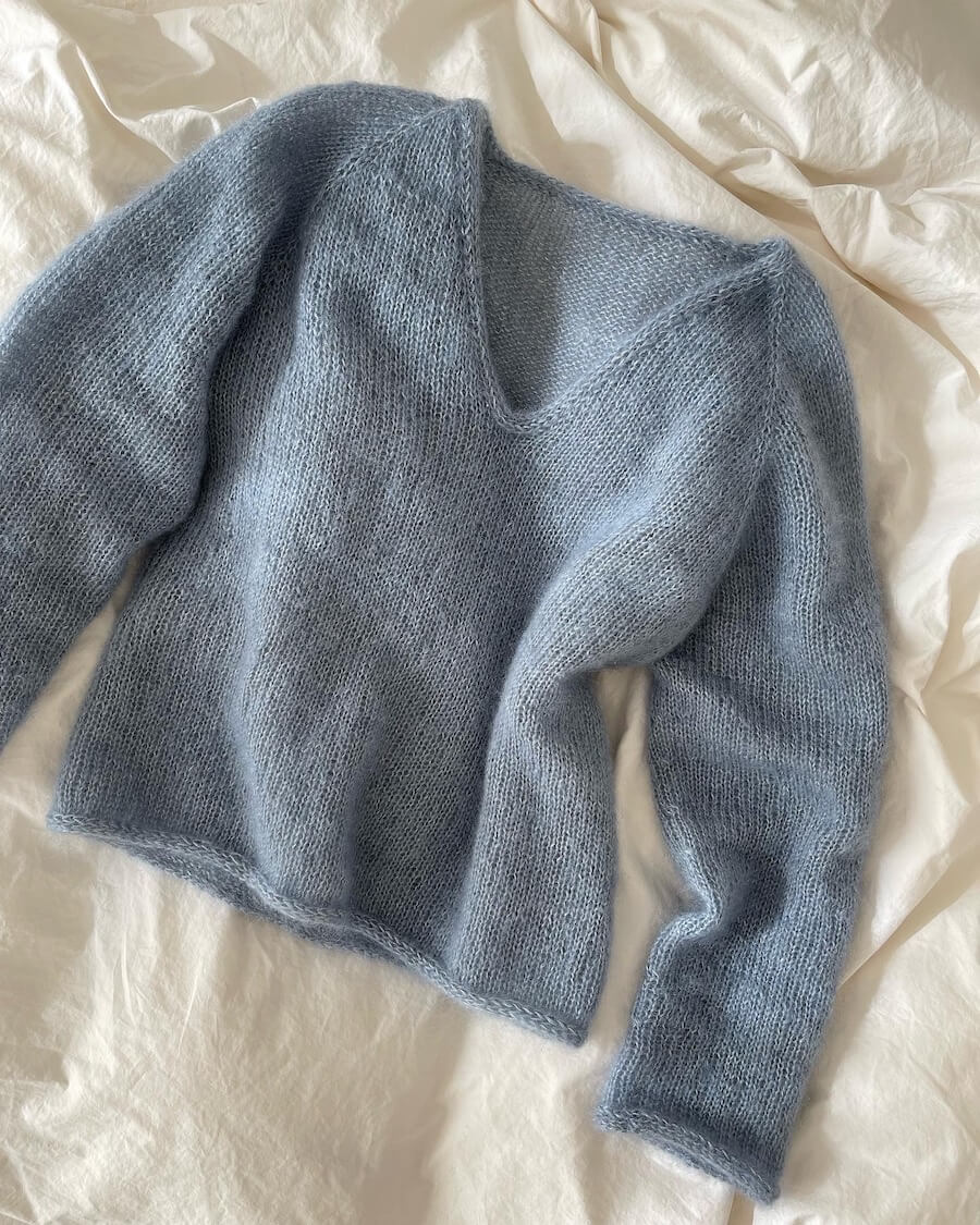 日本語文章パターン｜Cumulus Blouse（キュムラス・ブラウス）｜petiteknit：プチニット ID: 20423