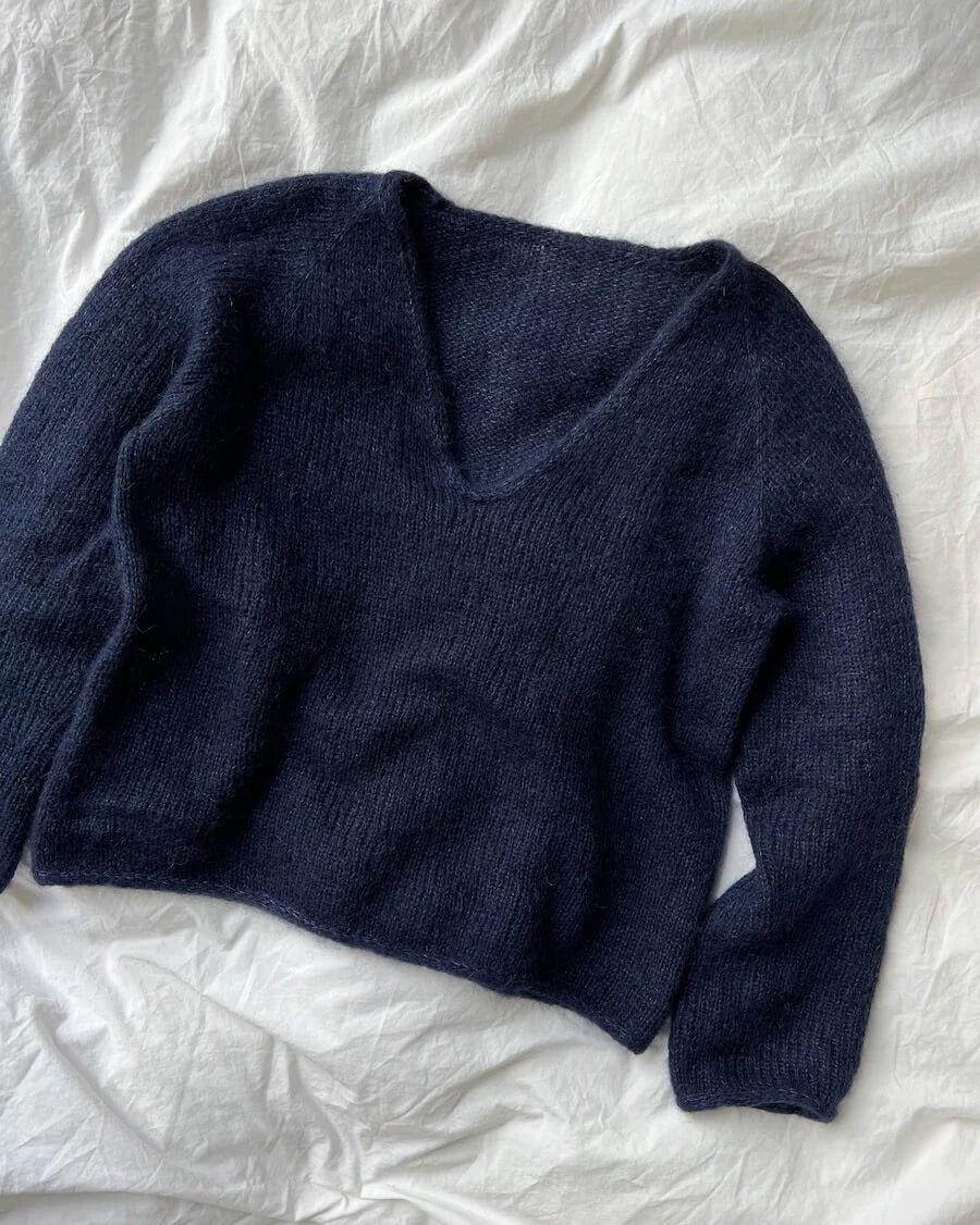 日本語文章パターン｜Cumulus Blouse（キュムラス・ブラウス）｜petiteknit：プチニット ID: 20423