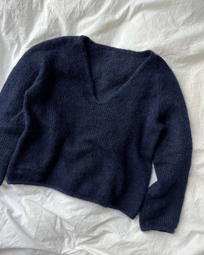 日本語文章パターン｜Cumulus Blouse（キュムラス・ブラウス）｜petiteknit：プチニット ID: 20423