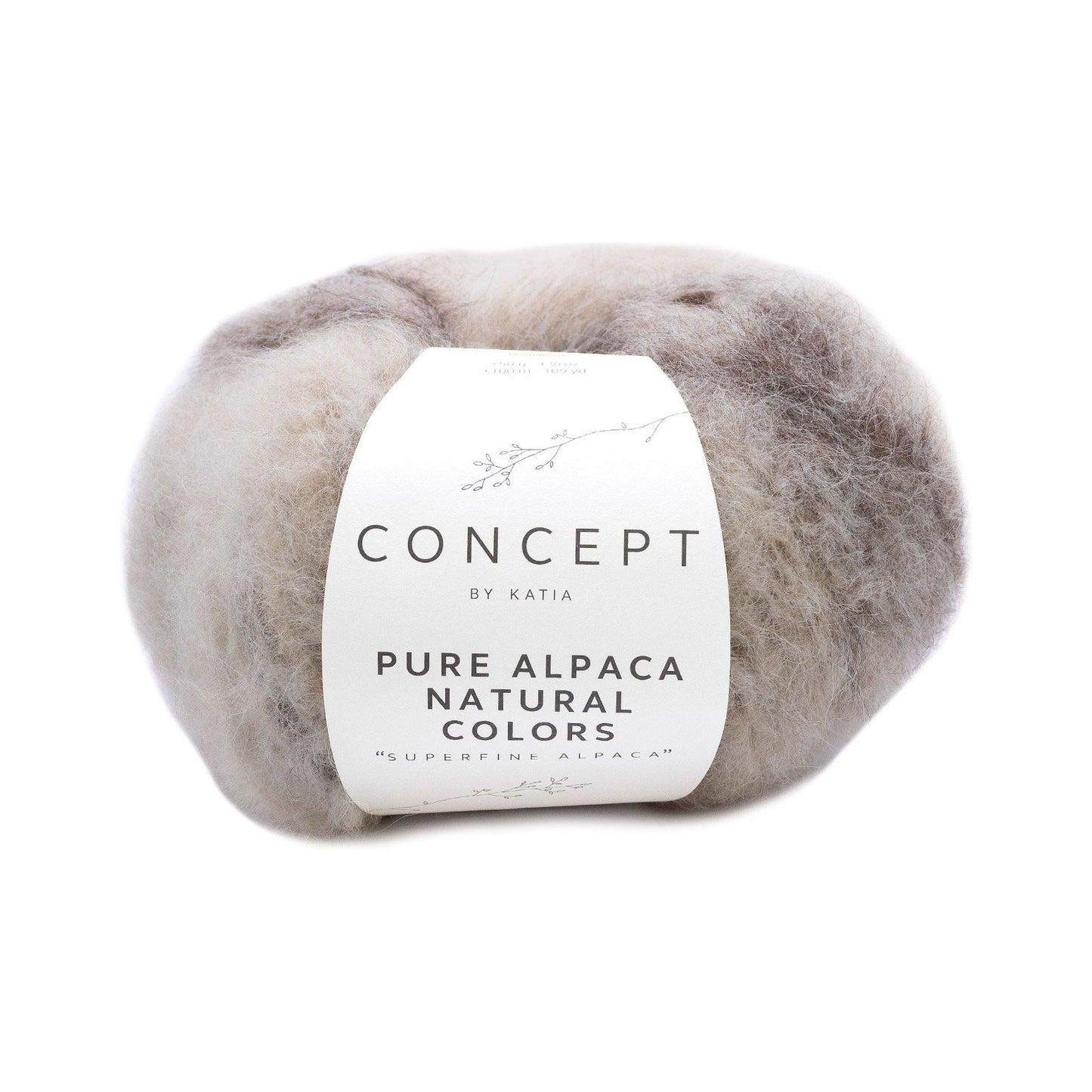 Katia：カティア ピュア アルパカ ナチュラル カラーズ