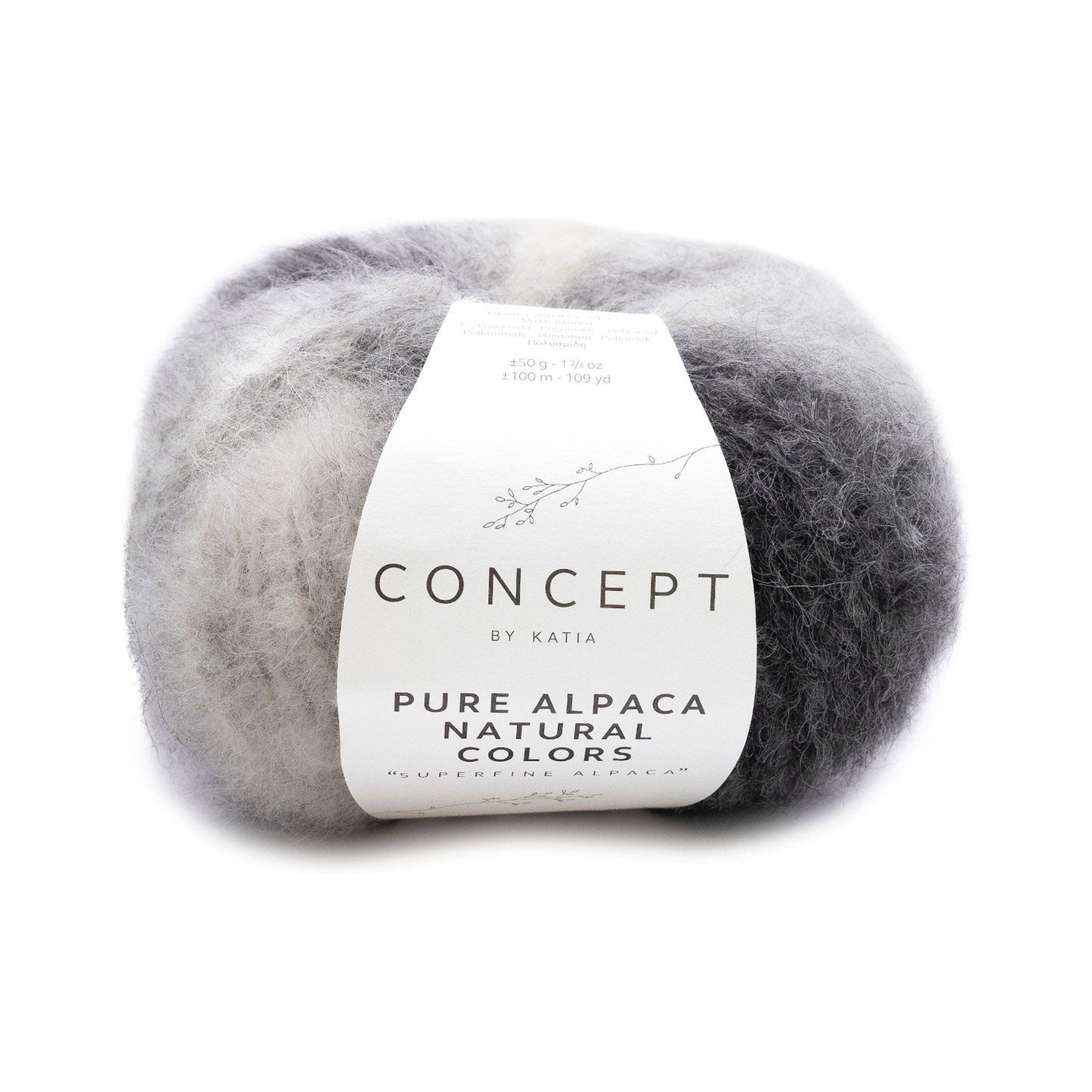 Katia：カティア ピュア アルパカ ナチュラル カラーズ