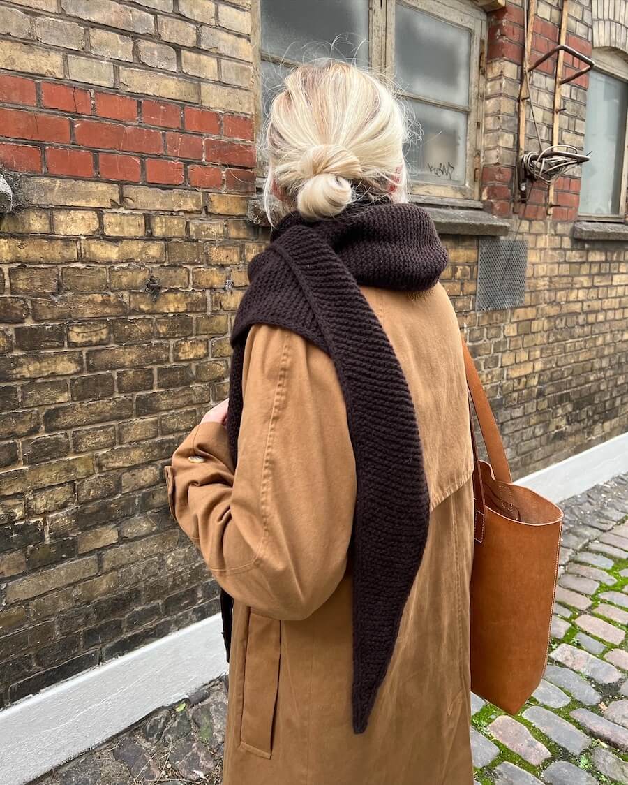 日本語文章パターン｜Sophie Shawl（ソフィーショール）｜petiteknit：プチニット ID: 20801