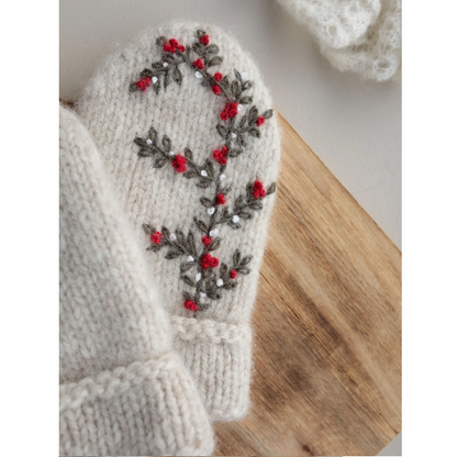 Sandnes Garn：サンネスガルン フリティッドガルン トヴァミトン 毛糸 & 日本語パターン付きキット