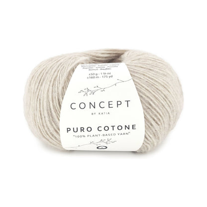 まるで極上ウールのようなコットン糸 ピュロ コトーネ Katia：カティア