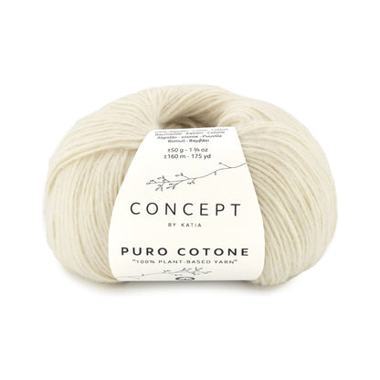 まるで極上ウールのようなコットン糸 ピュロ コトーネ Katia：カティア